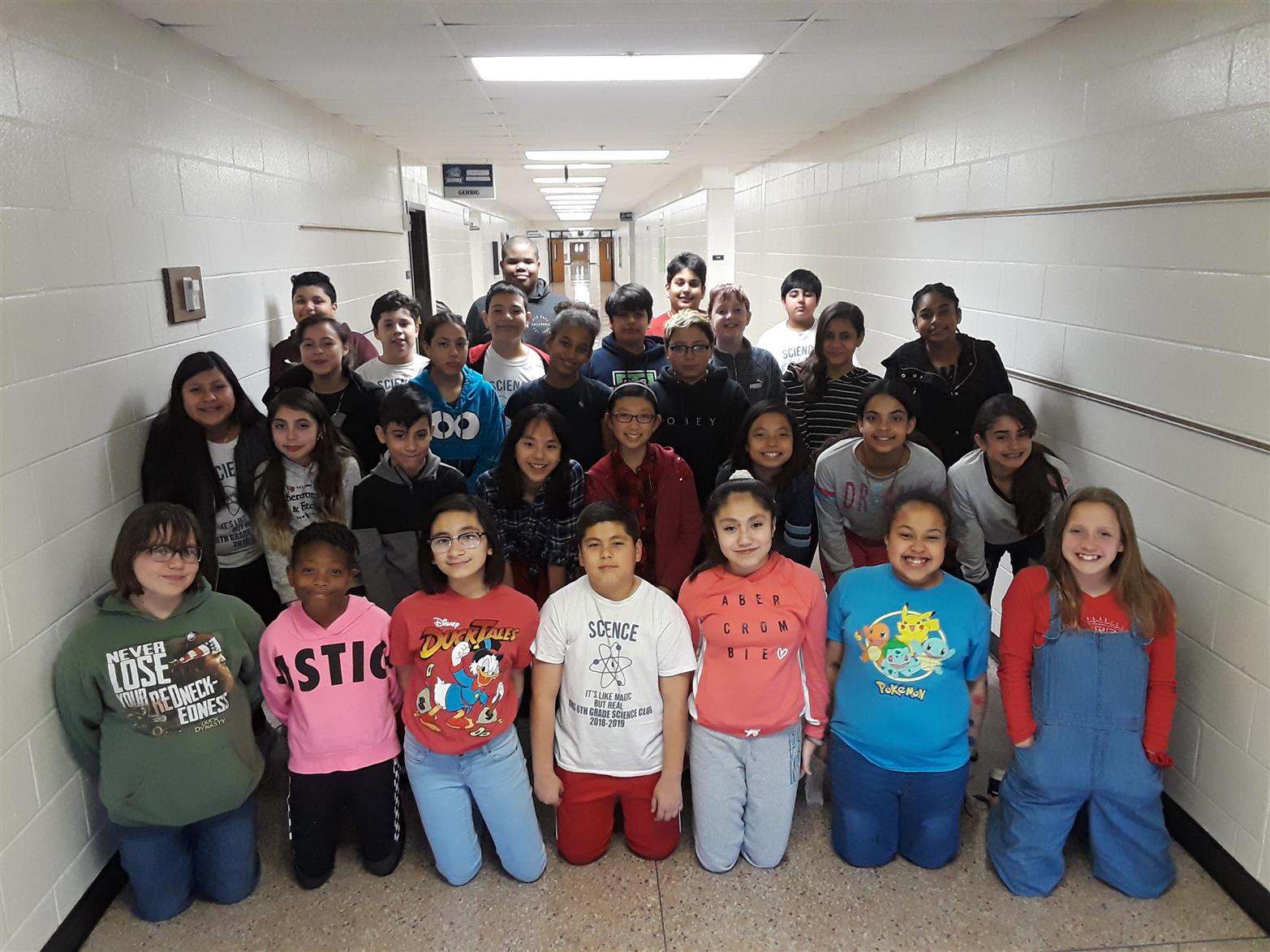 6th grade science club